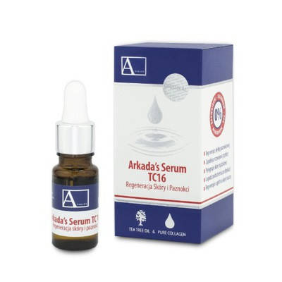 Arkada Serum TC16 Коллагеновая сыворотка ДЛЯ КОЖИ НОГТЕЙ лечения онихолизиса ногтевой пластины 11мл
Arkada Serum TC16 Коллагеновая сыворотка ДЛЯ КОЖИ НОГТЕЙ лечения онихолизиса ногтевой пластины 11мл