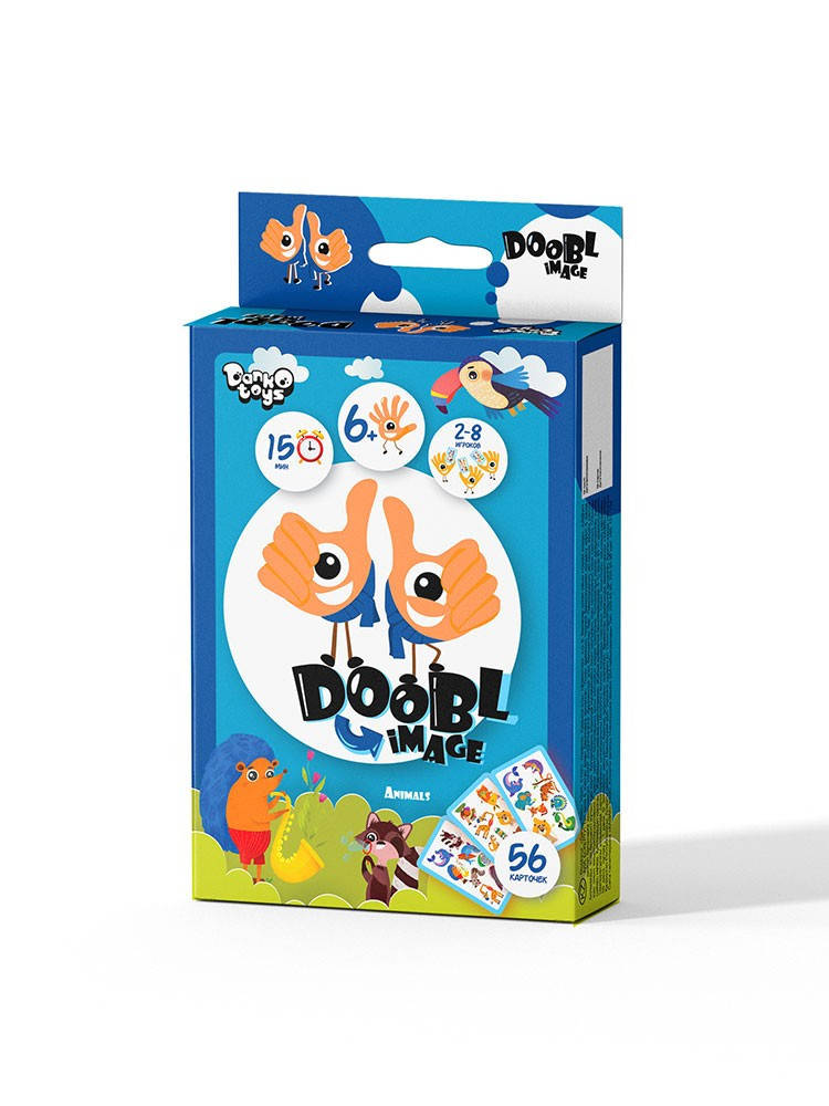Игра настольная Danko Toys Doobl Image mini Animals (доббль, найди пару) (Рус) (DBI-02-03)
Игра настольная Danko Toys Doobl Image mini Animals (доббль, найди пару) (Рус) (DBI-02-03)