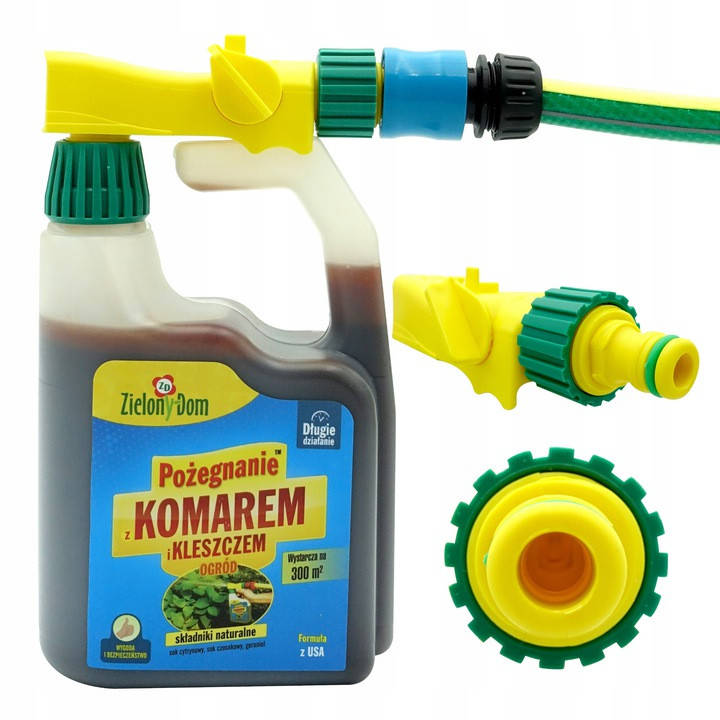 Концентрат от комаров Zielony Dom для обработки территорий 300 м2 
Концентрат от комаров Zielony Dom для обработки территорий 300 м2