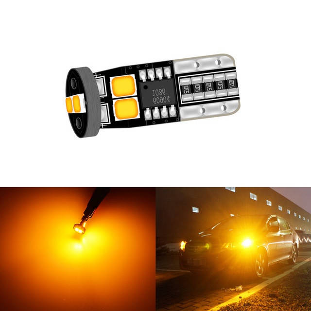 Автомобильная LED лампа T10 W5W 12V 6smd 2835 светодиодная с драйвером, желтый цвет света
Автомобильная LED лампа T10 W5W 12V 6smd 2835 светодиодная с драйвером, желтый цвет света