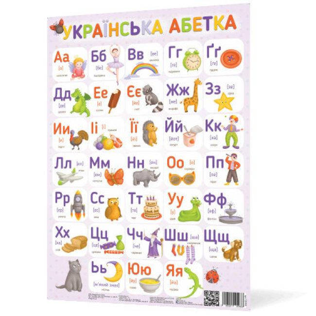 Плакат Українська абетка 120498 
Плакат Українська абетка 120498