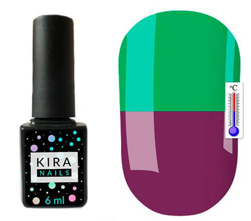 Гель-лак Kira Nails Termo T18 (приглушенный баклажановый, при нагревании яркий зеленый), 6 мл
Гель-лак Kira Nails Termo T18 (приглушенный баклажановый, при нагревании яркий зеленый), 6 мл