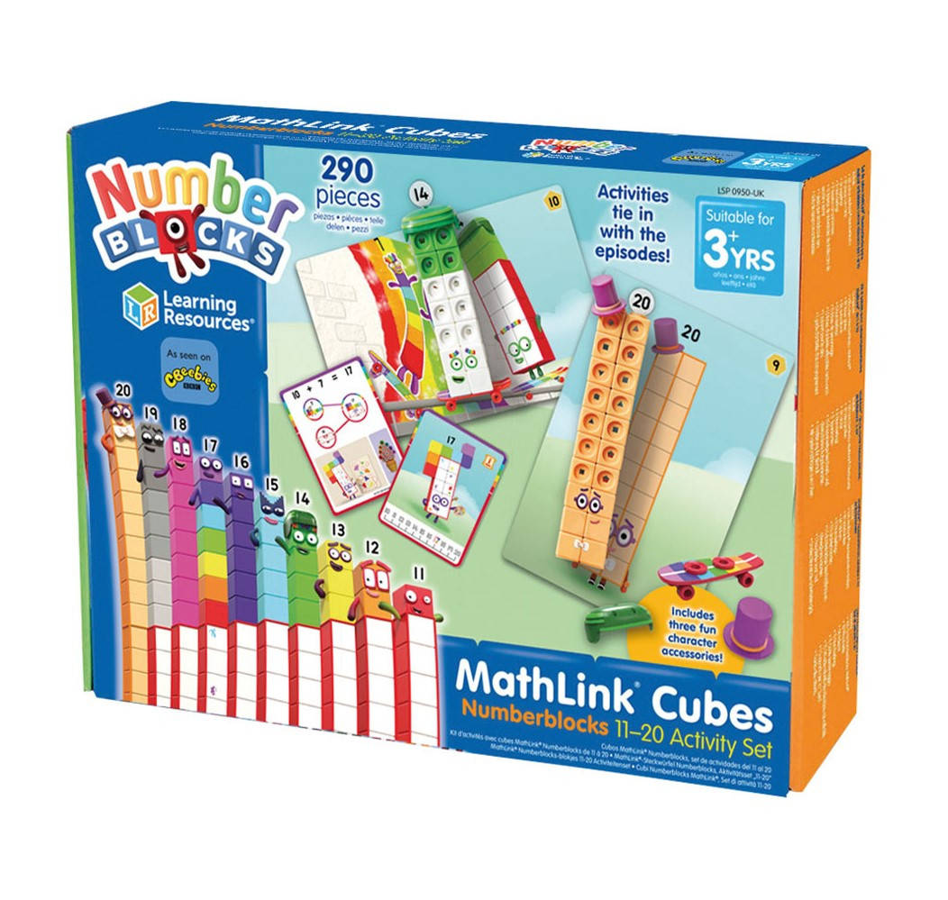Игровой набор Учится считать Numberblocks Mathlink® от 11 до 20 Learning Resources LSP0950-UK
Игровой набор Учится считать Numberblocks Mathlink® от 11 до 20 Learning Resources LSP0950-UK