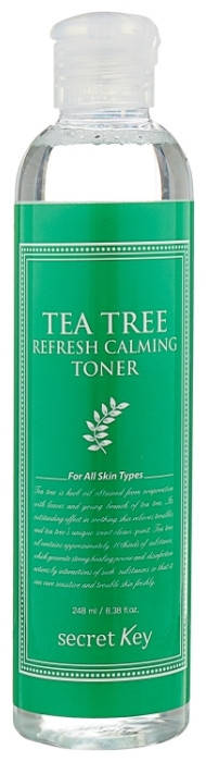 Антибактериальный тонер с экстрактом чайного дерева Secret Key Tea Tree Refresh Nature Toner
Антибактериальный тонер с экстрактом чайного дерева Secret Key Tea Tree Refresh Nature Toner