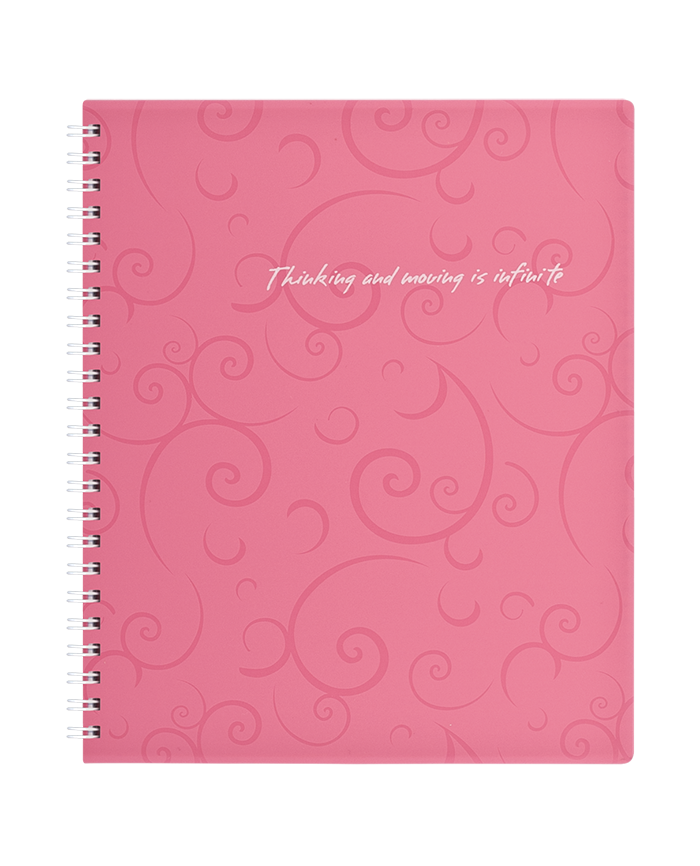 /Тетрадь для записей BAROCCO B5 80 л клетка пластиковая обложка розовая
/Тетрадь для записей BAROCCO B5 80 л клетка пластиковая обложка розовая