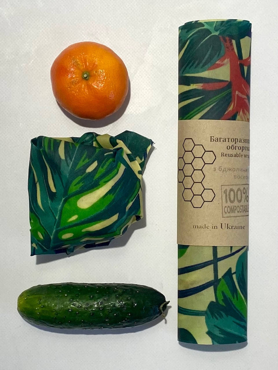 Многоразовая восковая упаковка для продуктов, багаторазова серветка обгортка, екопакування, вощені серветки
Многоразовая восковая упаковка для продуктов, багаторазова серветка обгортка, екопакування, вощені серветки