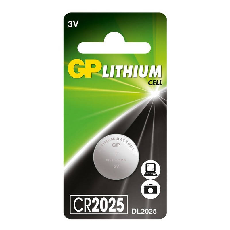 Батарейка литиевая GP CR2025-U1 Lithium, 3V дисковая таблетка, блистер 1шт.
Батарейка литиевая GP CR2025-U1 Lithium, 3V дисковая таблетка, блистер 1шт.