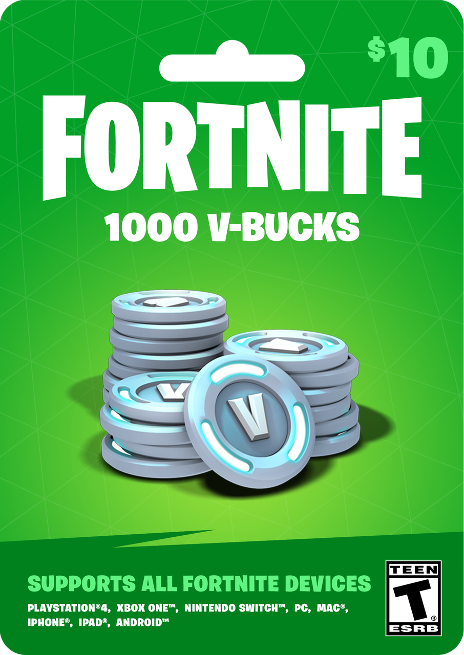 Карта оплаты Fortnite - 1000 V-Bucks card ( В-баксы/Вабаксы/ВА-баксы) для всех платформ
Карта оплаты Fortnite - 1000 V-Bucks card ( В-баксы/Вабаксы/ВА-баксы) для всех платформ