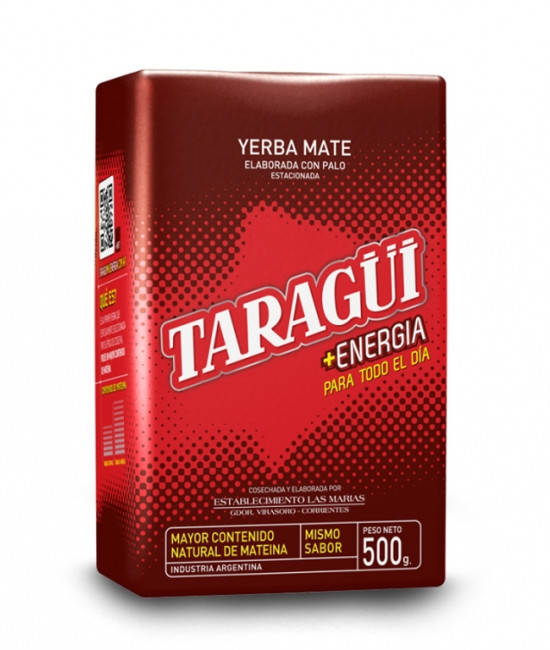 Йерба Мате, Yerba Mate TARAGUI ENERGIA, Мега стимуляция, 500г
Йерба Мате, Yerba Mate TARAGUI ENERGIA, Мега стимуляция, 500г