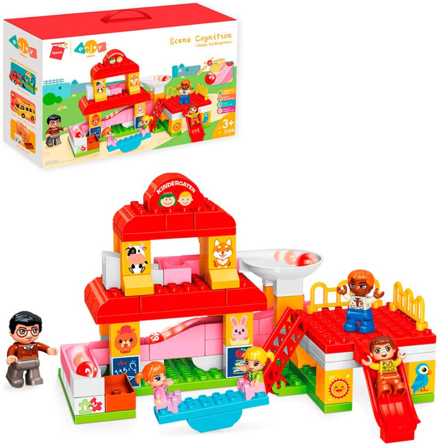 Конструктор Qman Весёлый детский сад Enjoy 93 детали 5104 3+, Разные цвета
Конструктор Qman Весёлый детский сад Enjoy 93 детали 5104 3+, Разные цвета