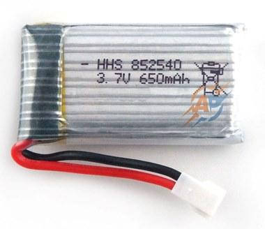 Аккумулятор литий-полимерный 650mAh, 3.7v, 852540, 25C для квадрокоптеров, вертолетов, дронов
Аккумулятор литий-полимерный 650mAh, 3.7v, 852540, 25C для квадрокоптеров, вертолетов, дронов