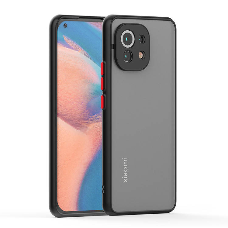 Матовый чехол бампер для Xiaomi Mi 11 Lite 4G 5G черный противоударный защита камеры
Матовый чехол бампер для Xiaomi Mi 11 Lite 4G 5G черный противоударный защита камеры