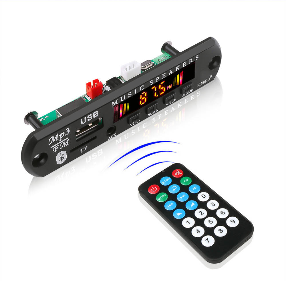 Автомобильный MP3-плеер декодер 12V 5V Bluetooth 5,0 ресивер (автомобильный набор - свободные руки)
Автомобильный MP3-плеер декодер 12V 5V Bluetooth 5,0 ресивер (автомобильный набор - свободные руки)