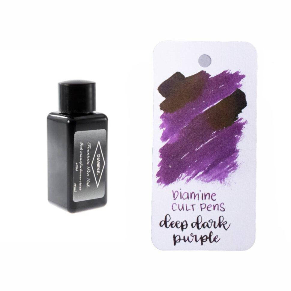Diamine Ink 30 Deep Dark - Чернила для перьевой ручки 30мл насыщенные цвета (Deep Dark Purple)
Diamine Ink 30 Deep Dark - Чернила для перьевой ручки 30мл насыщенные цвета (Deep Dark Purple)