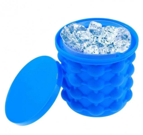 Форма для льда Ice Cube Maker Genie ведро для заморозки льда силиконовое для охлаждения напитков
Форма для льда Ice Cube Maker Genie ведро для заморозки льда силиконовое для охлаждения напитков