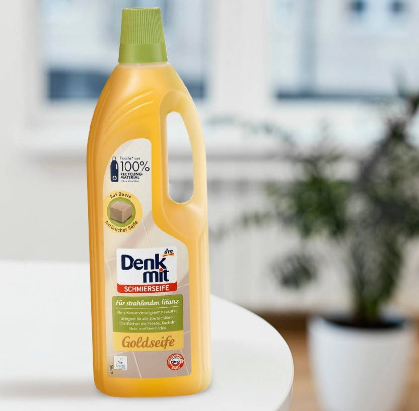 Denkmit Schmierseife gold Универсальное моющее средство на основе натурального мыла 1 л
Denkmit Schmierseife gold Универсальное моющее средство на основе натурального мыла 1 л