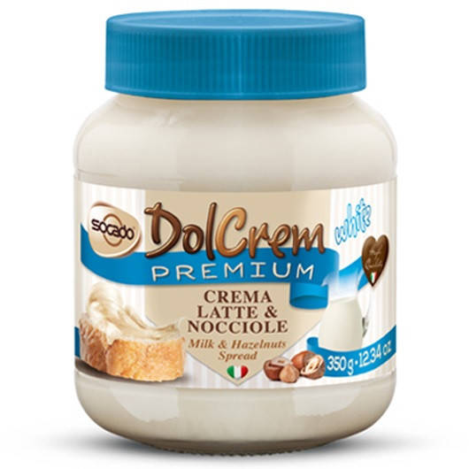 Паста Молочно-ореховая DolCrem Premium Crema Latte & Nocciole Socado без пальмового масла 350 г Италия (АКЦИЯ)
Паста Молочно-ореховая DolCrem Premium Crema Latte & Nocciole Socado без пальмового масла 350 г Италия (АКЦИЯ)