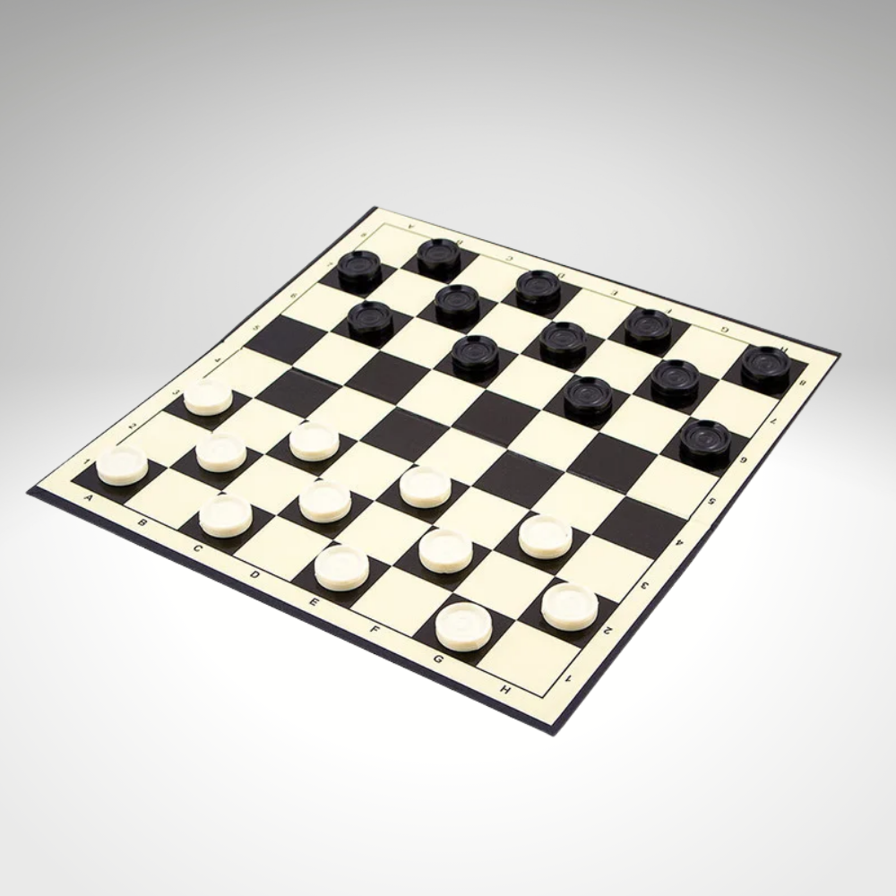 Шашки классические с картонной доской из плотного картона 33 x 33 см Zepma Черно-белые (CH001)
Шашки классические с картонной доской из плотного картона 33 x 33 см Zepma Черно-белые (CH001)