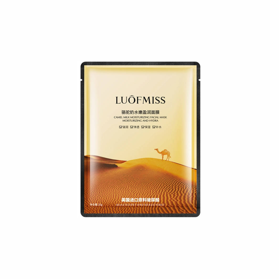 Маска для лица с екстрактом молока верблюда Luofmiss Camel Milk Moisturizing Facial Mask
Маска для лица с екстрактом молока верблюда Luofmiss Camel Milk Moisturizing Facial Mask
