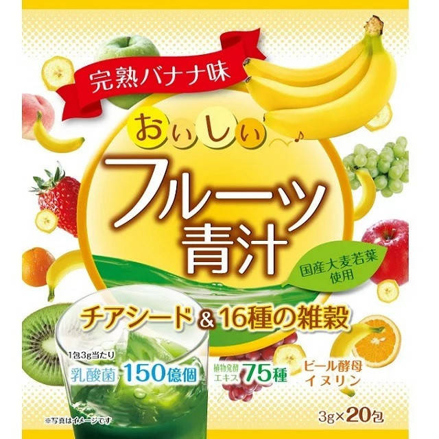 Yuwa Аодзиру Вкусный фруктовый зеленый сок с семенами чиа и 16 видами зерен, 20 стиков
Yuwa Аодзиру Вкусный фруктовый зеленый сок с семенами чиа и 16 видами зерен, 20 стиков