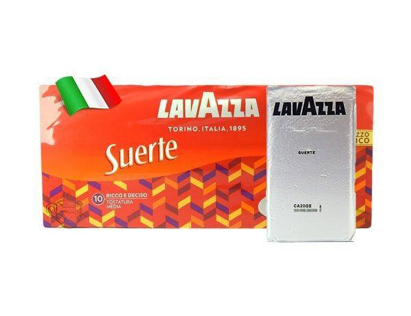 Молотый итальянский Кофе Lavazza Suerte 90% Робуста и10% Арабика, 250г в вакуумной упаковке
Молотый итальянский Кофе Lavazza Suerte 90% Робуста и10% Арабика, 250г в вакуумной упаковке