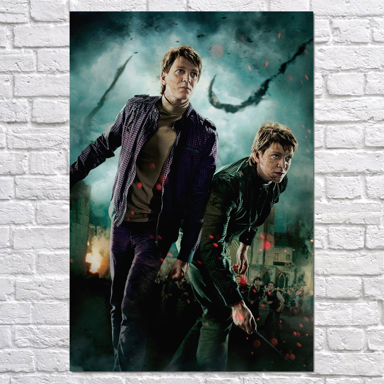 Плакат "Гарри Поттер и Дары Смерти, Фред и Джордж Уизли, Harry Potter" (артикул 2783) 60, Матовая, 41
Плакат "Гарри Поттер и Дары Смерти, Фред и Джордж Уизли, Harry Potter" (артикул 2783) 60, Матовая, 41