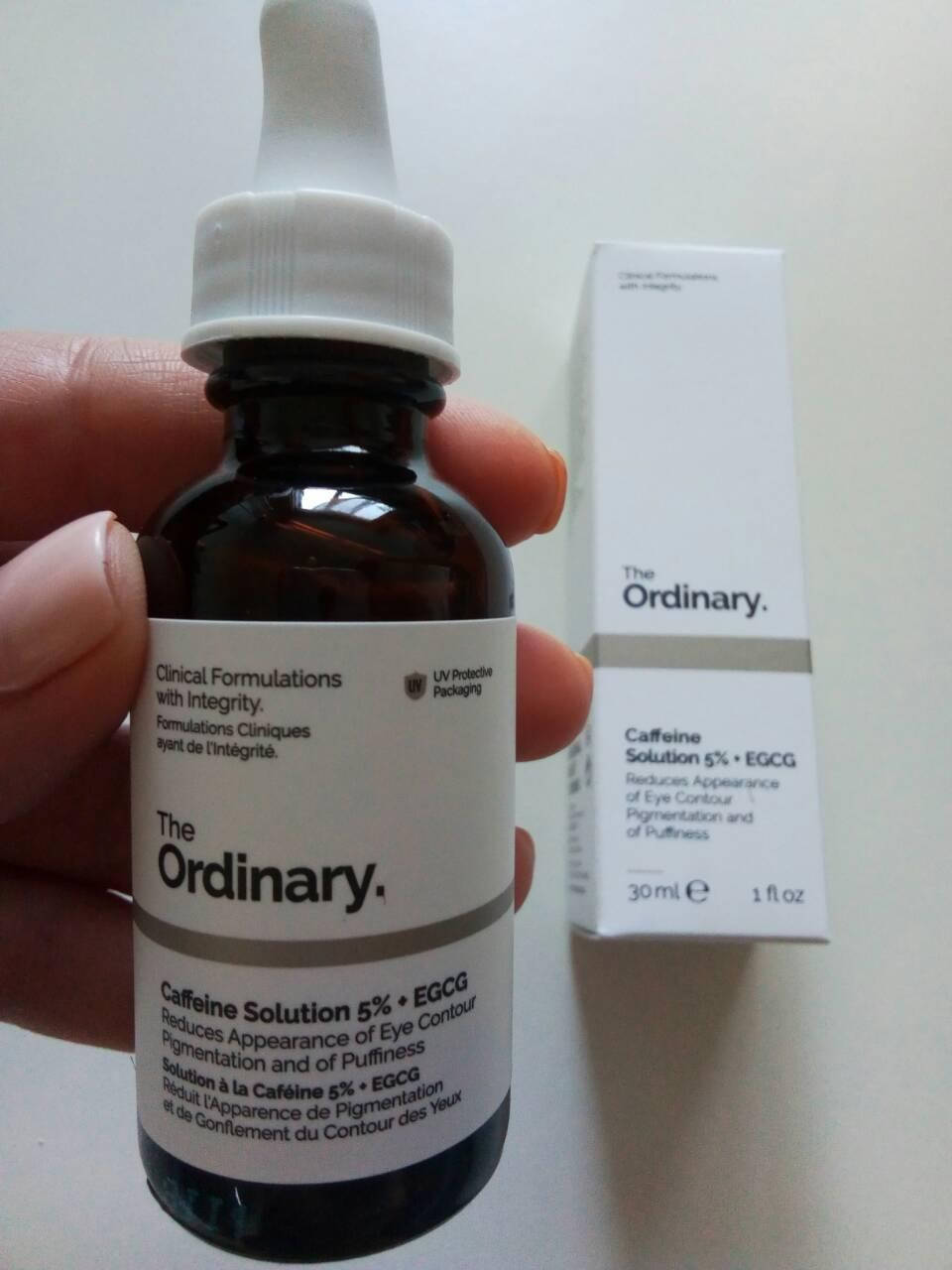 Сыворотка для борьбы с темными кругами и отечностью под глазами The Ordinary Caffeine Solution 5% + EGCG, 30ml
Сыворотка для борьбы с темными кругами и отечностью под глазами The Ordinary Caffeine Solution 5% + EGCG, 30ml