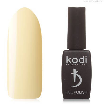 Гель лак Kodi №40GY, нежно-желтый 
Гель лак Kodi №40GY, нежно-желтый