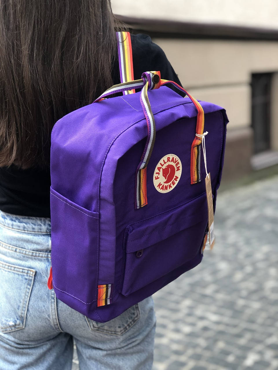 Рюкзак Fjallraven Kanken Bag classic / ПРЕМІУМ ЯКОСТІ / фіолетовий кольорові ручки, Разные цвета
Рюкзак Fjallraven Kanken Bag classic / ПРЕМІУМ ЯКОСТІ / фіолетовий кольорові ручки, Разные цвета