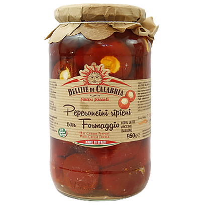 Перець Делізе де Калабрія фарширований сиром Delizie di Calabria 950ml 6шт/ящ (Код : 00-00010315)
Перець Делізе де Калабрія фарширований сиром Delizie di Calabria 950ml 6шт/ящ (Код : 00-00010315)