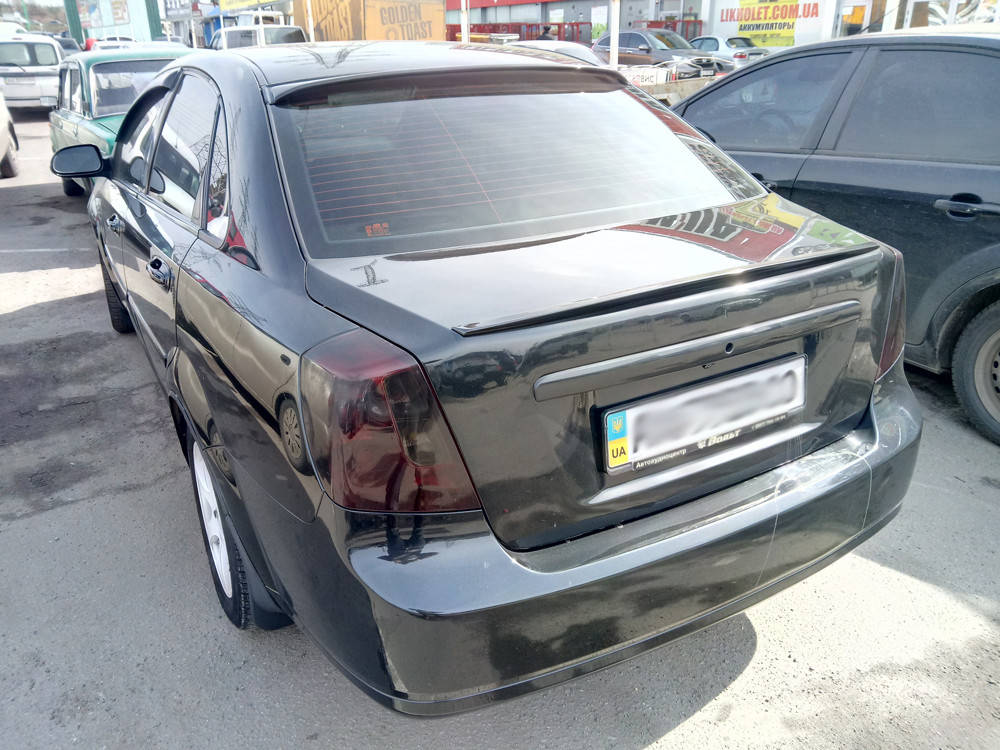 Спойлер на багажник Chevrolet Lacetti 2003-2012 / Шевроле Лачетти 2003-2012 (стеклопластик, под покраску), Черный
Спойлер на багажник Chevrolet Lacetti 2003-2012 / Шевроле Лачетти 2003-2012 (стеклопластик, под покраску), Черный