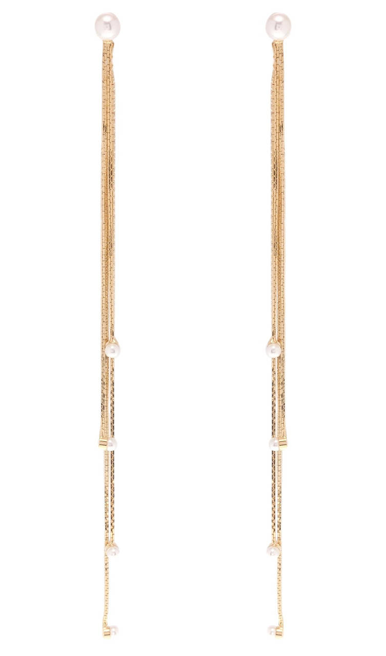 Серьги Xuping QQMM Позолота 18K игла серебро 925 подвески на гвоздике "Жемчужины на цепочках"
Серьги Xuping QQMM Позолота 18K игла серебро 925 подвески на гвоздике "Жемчужины на цепочках"