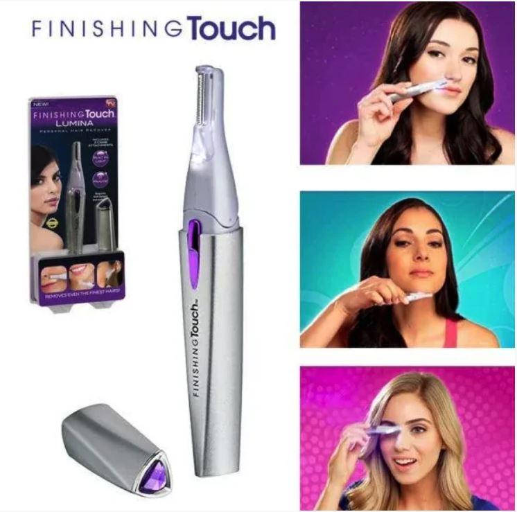 Жіночий трімер Finishing Touch Lumina для видалення небажаного волосся на обличчі і тілі
Жіночий трімер Finishing Touch Lumina для видалення небажаного волосся на обличчі і тілі
