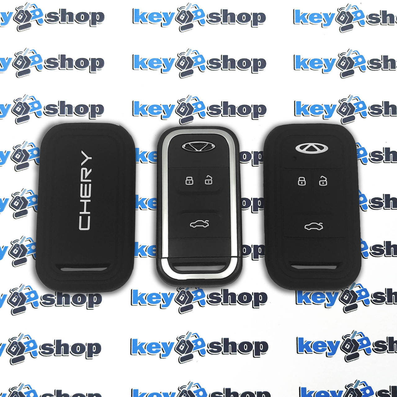 Чехол (силиконовый) для смарт ключа CHERY (Чери), Tiggo 4, 7, 8, 3 кнопки (черный)
Чехол (силиконовый) для смарт ключа CHERY (Чери), Tiggo 4, 7, 8, 3 кнопки (черный)