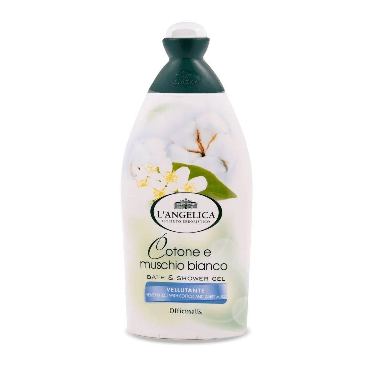 L'angelica гель для душа хлопок/белый мускус Bath & shower Cotone e Muschio Bianco 500 ml Италия
L'angelica гель для душа хлопок/белый мускус Bath & shower Cotone e Muschio Bianco 500 ml Италия