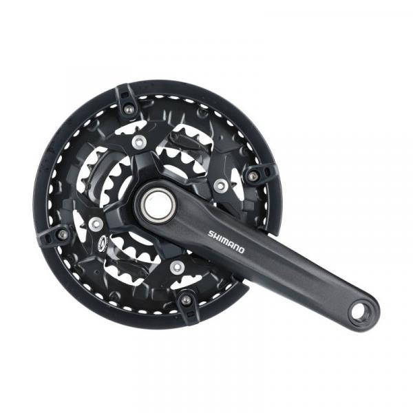Шатуни велосипедні Shimano FC-MT300-3, 175мм, 44X32X22, інтегрована вісь, захист зірок, без каретки
Шатуни велосипедні Shimano FC-MT300-3, 175мм, 44X32X22, інтегрована вісь, захист зірок, без каретки