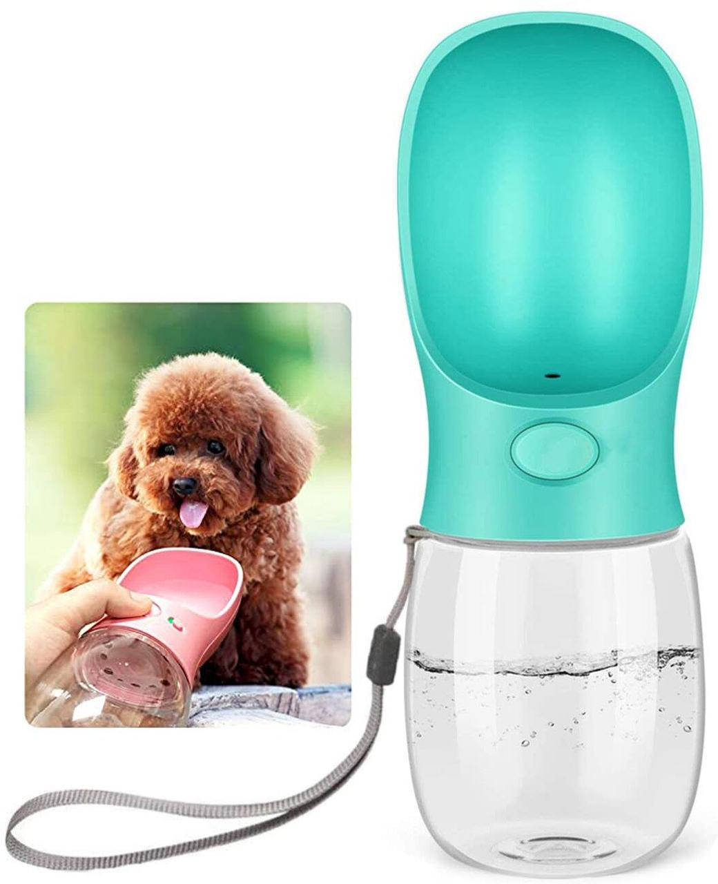 Портативная поилка SUNROZ Dog Bottle прогулочная бутылка для собак 350 мл Голубой (SUN0859)
Портативная поилка SUNROZ Dog Bottle прогулочная бутылка для собак 350 мл Голубой (SUN0859)