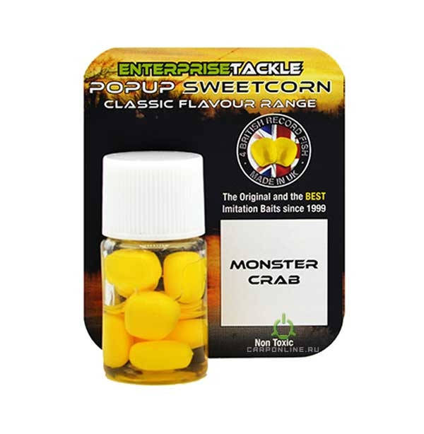 Кукуруза силиконовая EnterPrise в ароматизаторе Монстр краб, Желтый
Кукуруза силиконовая EnterPrise в ароматизаторе Монстр краб, Желтый