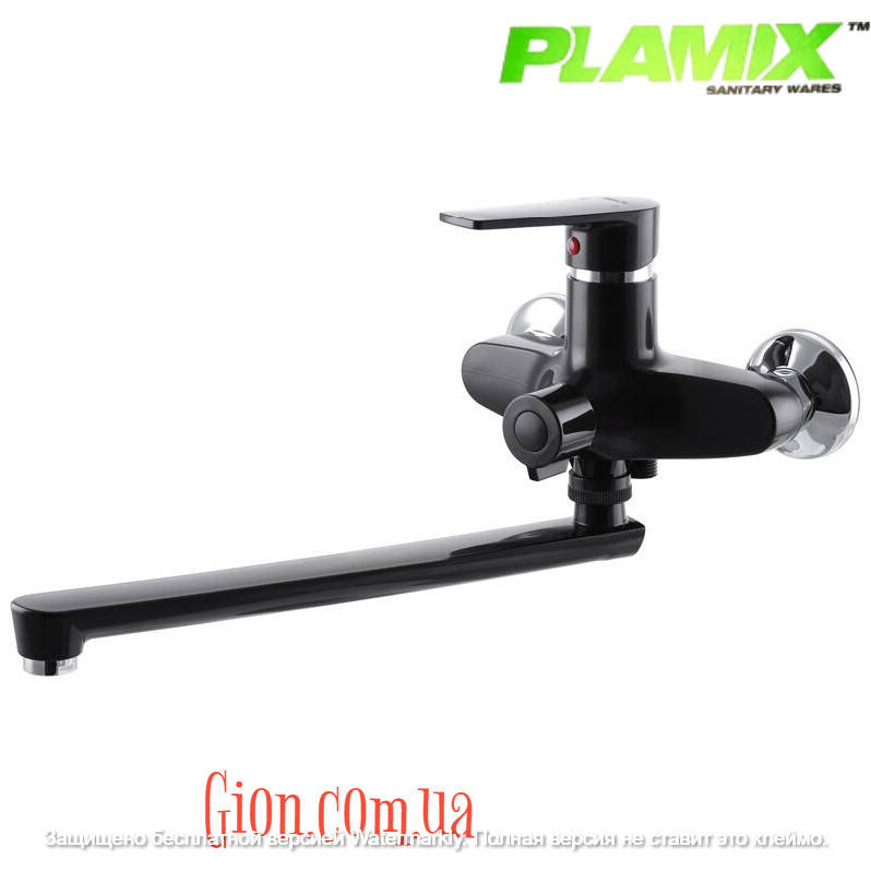Пластиковый смеситель для ванной Plamix Oscar-006 EURO Черный (без шланга и лейки), Белый
Пластиковый смеситель для ванной Plamix Oscar-006 EURO Черный (без шланга и лейки), Белый