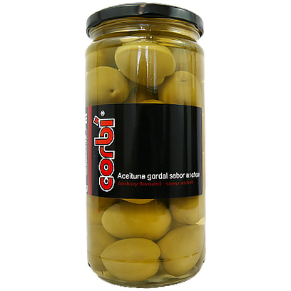 Оливки коктейль Корбі велетні з смаком анчоусів Corbi 700/400g 8шт/ящ (Код : 00-00012164)
Оливки коктейль Корбі велетні з смаком анчоусів Corbi 700/400g 8шт/ящ (Код : 00-00012164)