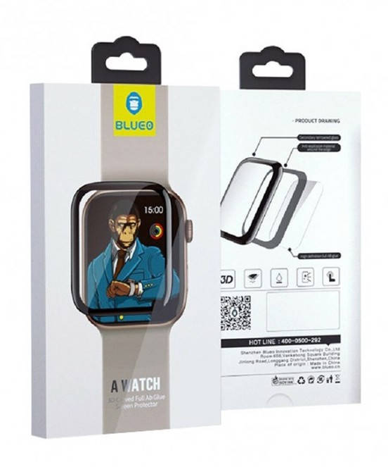Защитное стекло Blueo Full Ab Glue для Apple Watch 6 / SE / 5 / 4 (40mm), Black, Прозрачный
Защитное стекло Blueo Full Ab Glue для Apple Watch 6 / SE / 5 / 4 (40mm), Black, Прозрачный