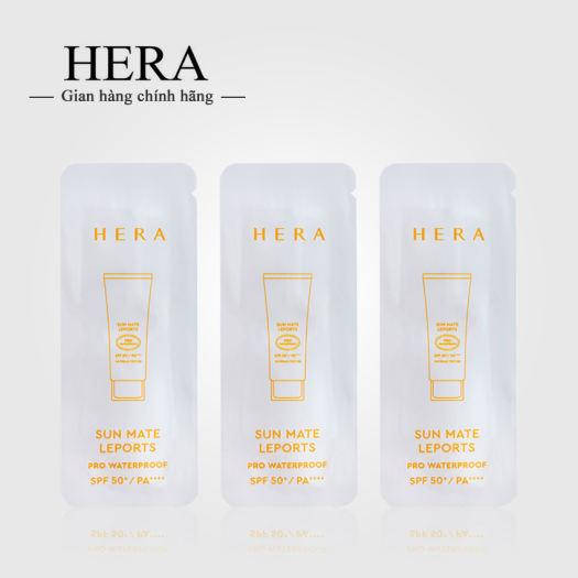 HERA Sun Mate Leports SPF50+ PA+++ 1 ml, Солнцезащитный водостойкий матирующий крем 1 мл
HERA Sun Mate Leports SPF50+ PA+++ 1 ml, Солнцезащитный водостойкий матирующий крем 1 мл