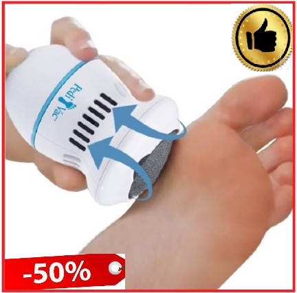 Электрическая пемза для ног PEDI VAC, аккумуляторный прибор для удаления мозолей Педи вак
Электрическая пемза для ног PEDI VAC, аккумуляторный прибор для удаления мозолей Педи вак