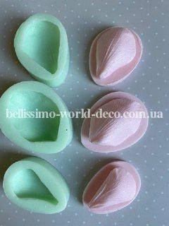 Набор молдов и вайнеров лепесток Анемона, 4,7см х 3,2 см, 4,5см х 3см, 3,5 см х 2см 
Набор молдов и вайнеров лепесток Анемона, 4,7см х 3,2 см, 4,5см х 3см, 3,5 см х 2см