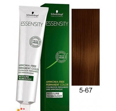 Стойкая безаммиачная краска для волос SCHWARZKOPF Essensity Permanent Colour 60 мл 5-67 Светлый коричневый шоколадный медный
Стойкая безаммиачная краска для волос SCHWARZKOPF Essensity Permanent Colour 60 мл 5-67 Светлый коричневый шоколадный медный