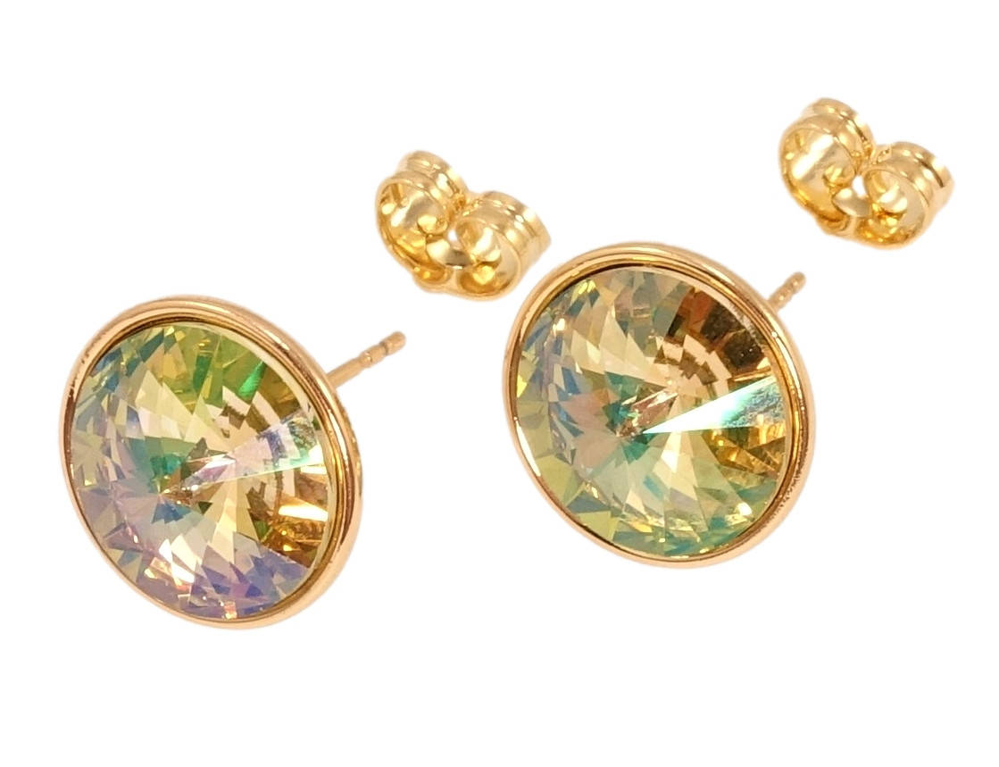 Серьги Xuping Позолота 18K с кр-ми Swarovski гвоздики (пусеты) "Кристалл Vitrail Light" ø 14мм
Серьги Xuping Позолота 18K с кр-ми Swarovski гвоздики (пусеты) "Кристалл Vitrail Light" ø 14мм