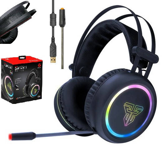 Геймерские наушники с микрофоном для ПК игровые Fantech HG15 Звук 360 Игровая гарнитура 7.1 с подсветкой RGB, Черный
Геймерские наушники с микрофоном для ПК игровые Fantech HG15 Звук 360 Игровая гарнитура 7.1 с подсветкой RGB, Черный