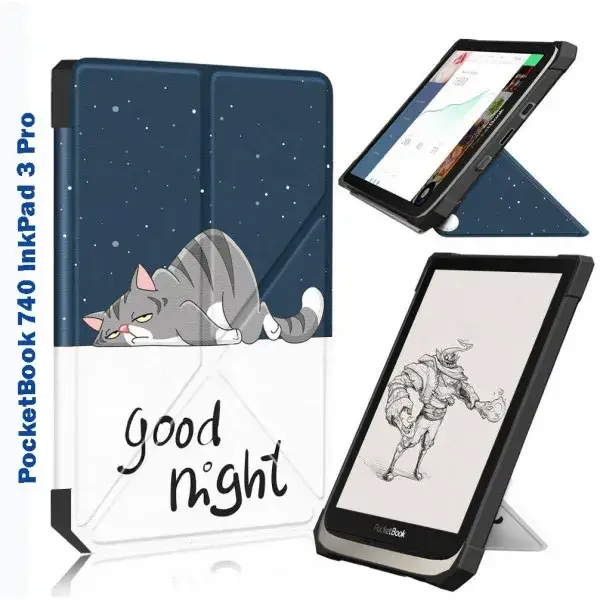Чехол-книга для электронной книги BeCover Smart Case PocketBook 740 Inkpad 3/Color/Pro Good Night (BC_707164)
Чехол-книга для электронной книги BeCover Smart Case PocketBook 740 Inkpad 3/Color/Pro Good Night (BC_707164)