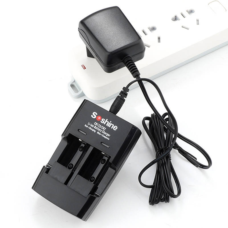 Зарядное устройство для литий-ионных аккумуляторов 1-2PCS RCR123 / RCR2 Soshine S5 (Li)
Зарядное устройство для литий-ионных аккумуляторов 1-2PCS RCR123 / RCR2 Soshine S5 (Li)