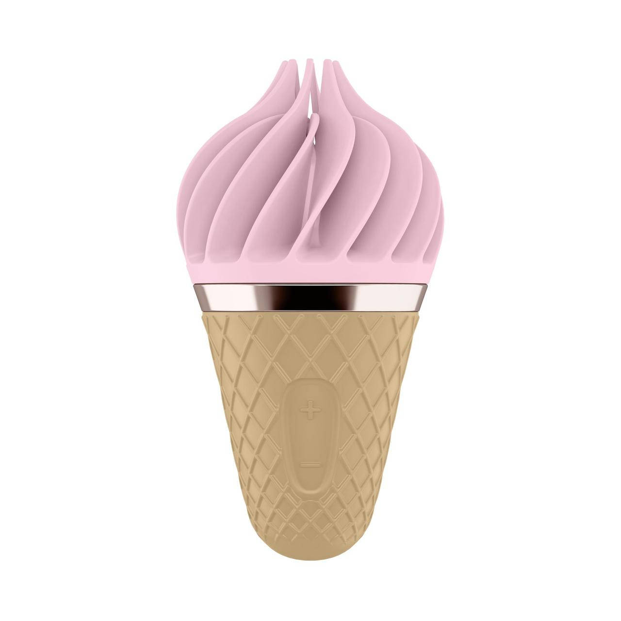 Мороженка спиннатор Satisfyer Lay-On - Sweet Treat Pink/Brown, 10 режимов работы, водонепроницаемая, Розовый
Мороженка спиннатор Satisfyer Lay-On - Sweet Treat Pink/Brown, 10 режимов работы, водонепроницаемая, Розовый
